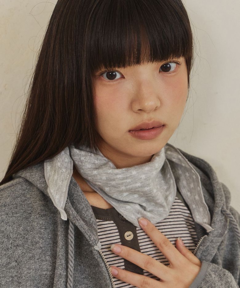 DD flip side scarf (GREY)