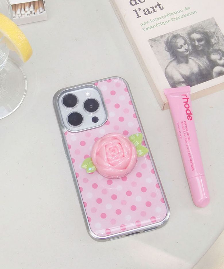 Summer Dot Case_Pink(+맥세이프, 갤럭시)