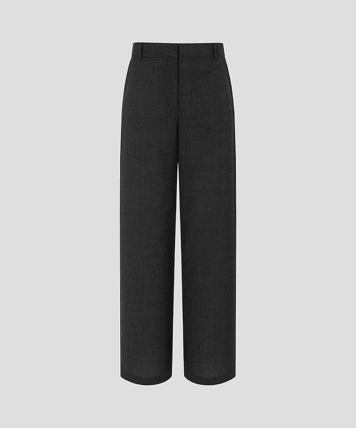 빈폴 레이디스(BEANPOLE LADIES) 울폴리 세미와이드 팬츠  애쉬 (BF6821C524)