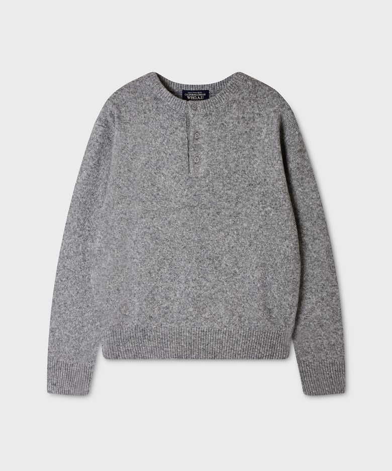 Henley-neck Pullover(U) / WHKAG4T35U