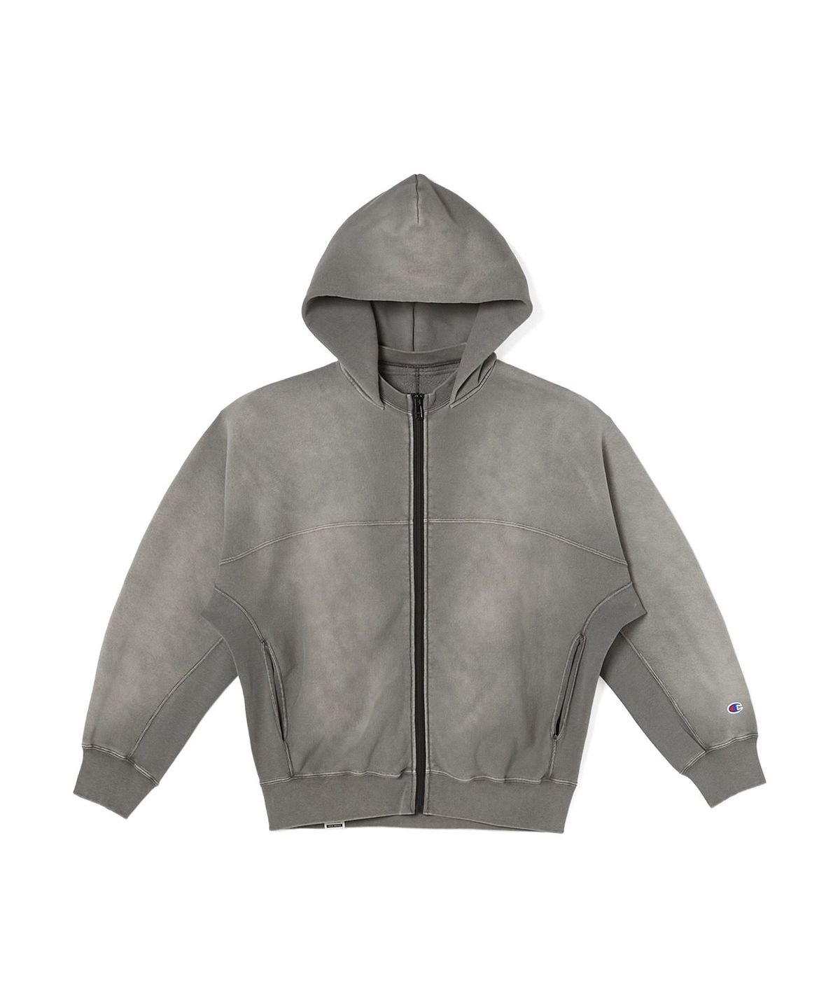 챔피온(CHAMPION) 챔피온 X 엔할리우드 리버스위브 후드 집업 Charcoal