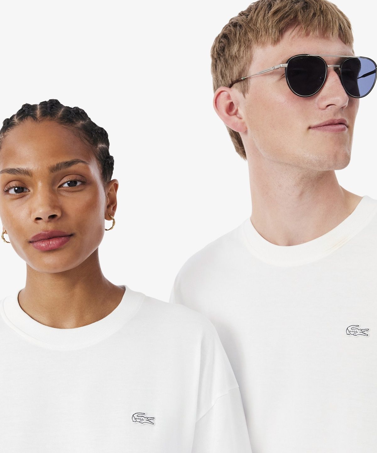 라코스테(LACOSTE) 남성 크록 시그니처 반팔 티셔츠 TH9441-56N 001