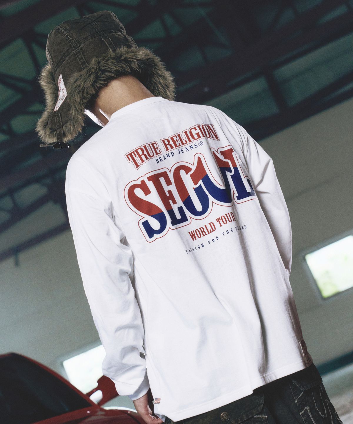 트루릴리젼(TRUERELIGION) Seoul City Long Sleeve - WHITE