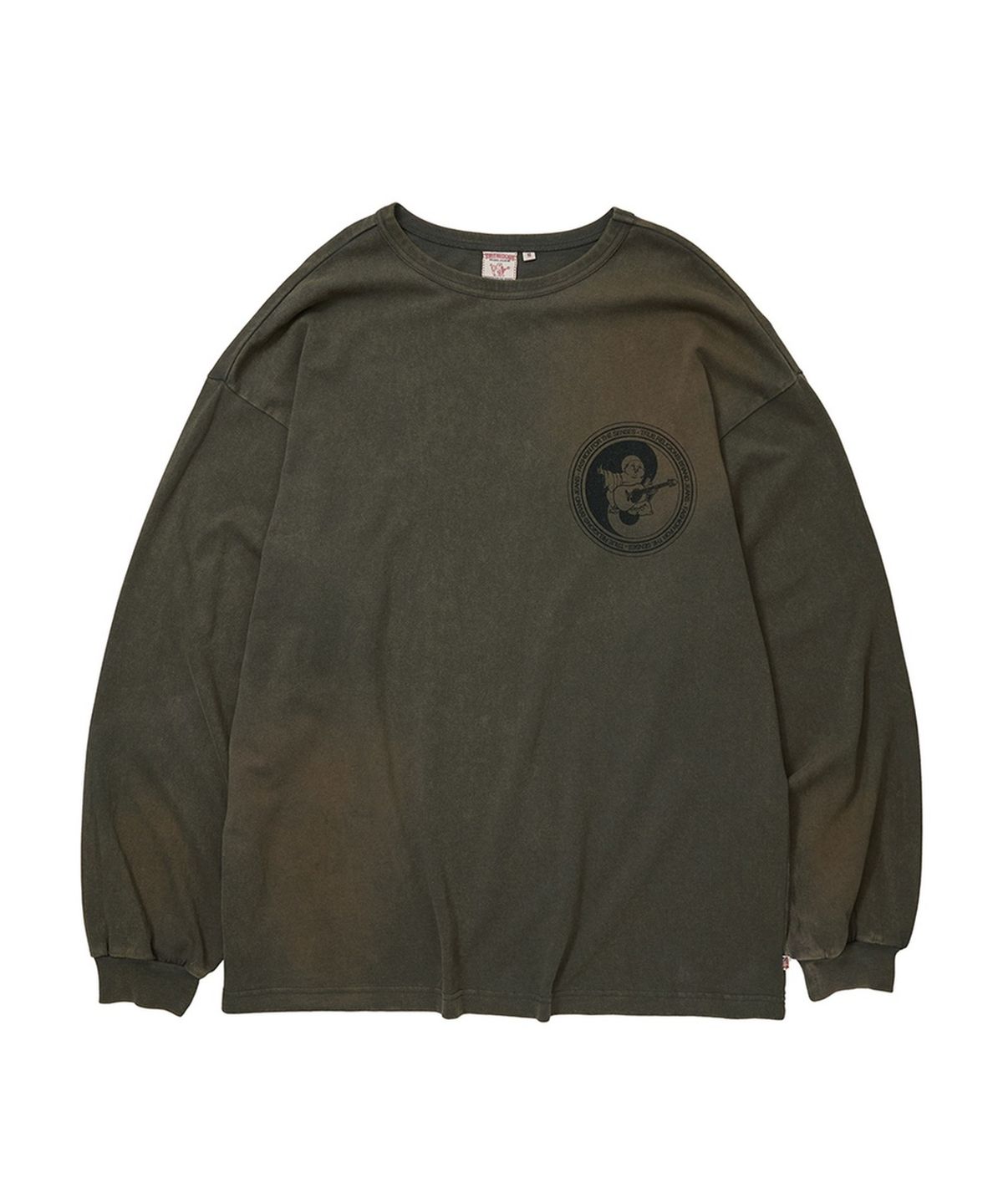 트루릴리젼(TRUERELIGION) Talisman Washed Long Sleeve - KHAKI