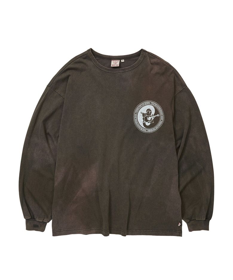 Talisman Washed Long Sleeve - BROWN