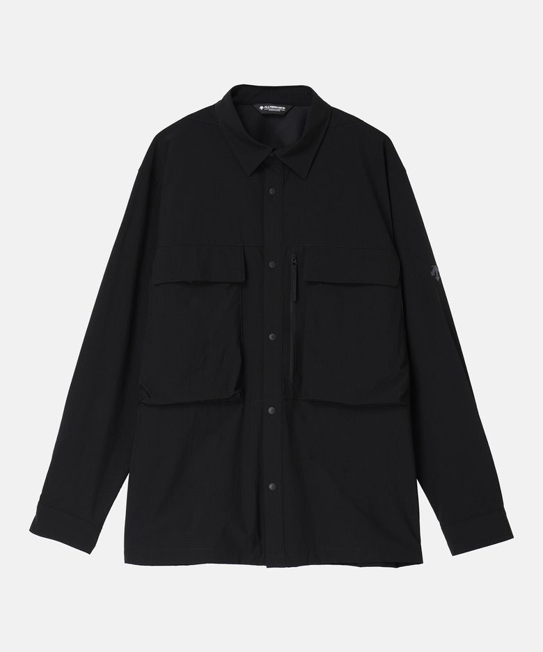 [ALLTERRAIN 81] CORDURA STRETCH RIPSTOP LONG SLEEVE SHIRT 블랙 SR313KSR93