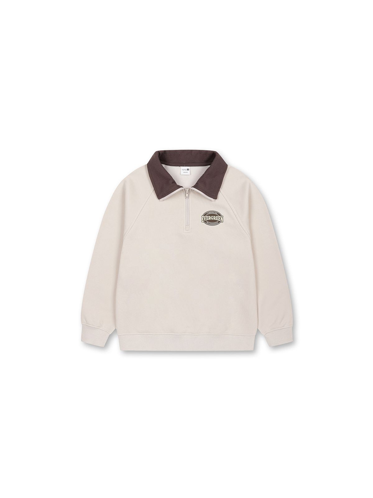 탑텐 키즈(TOPTEN KIDS) 공용 플리스 아노락 스웨트셔츠_MKG4TR3405
