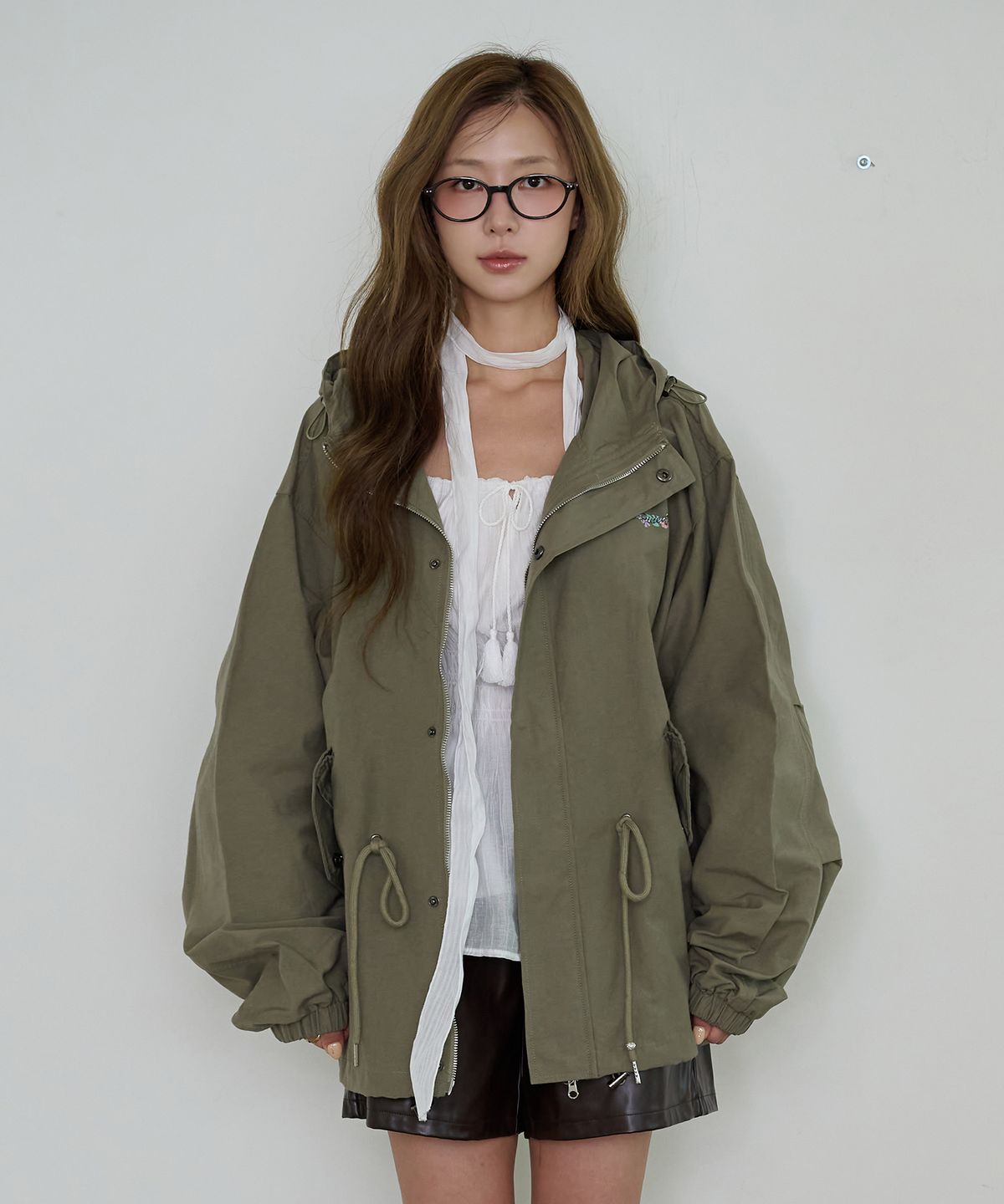 핑크파인애플(PINKPINEAPPLE) COUNTRYSIDE FIELD JACKET_KHAKI
