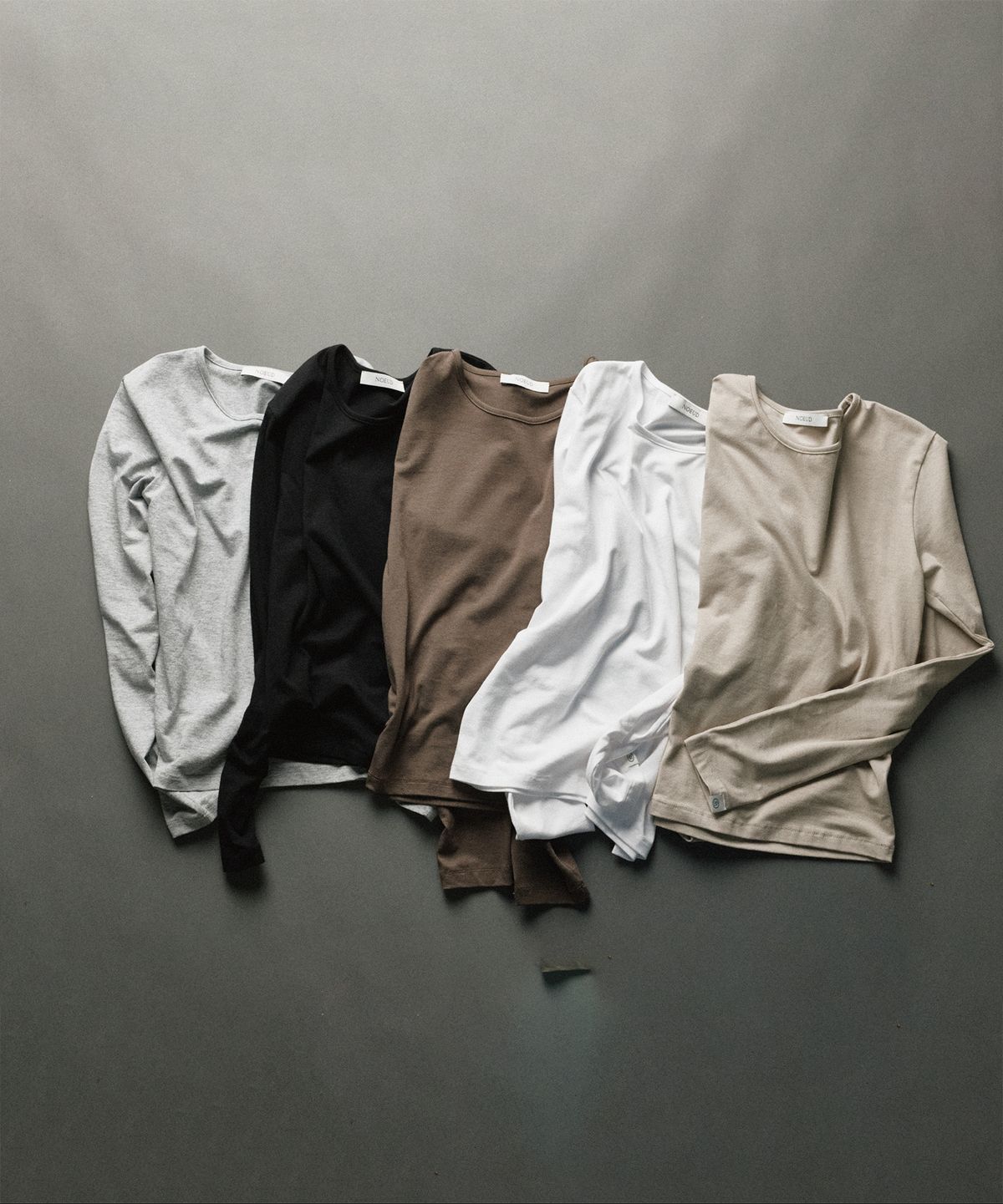 노우드(NOEUD) [2PACK]TS022 Modal Essential Long Sleeve