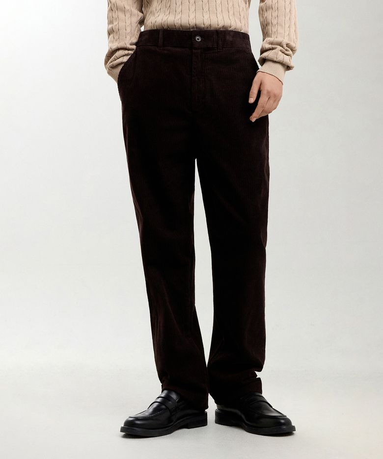 [Regular straight fit] 도버 코듀로이 팬츠 (T12G9WPC050MT1HJT)