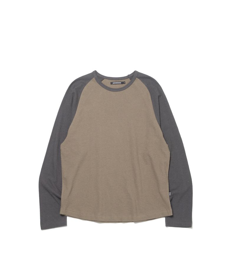 Raglan Tee Moss Charcoal/Desert