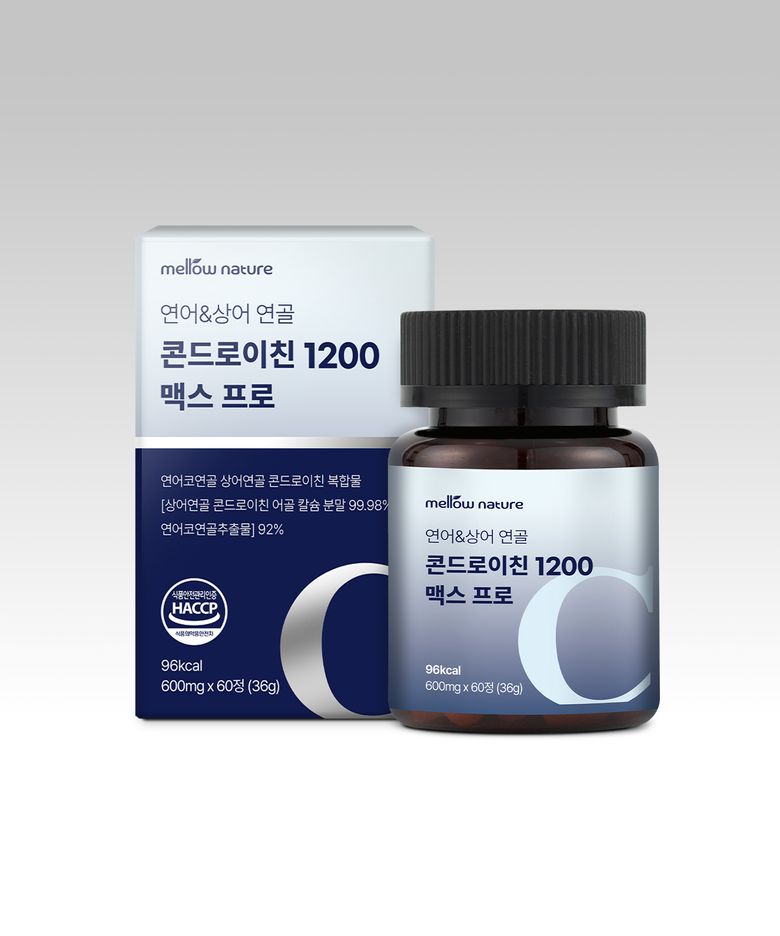 연어&상어 연골 콘드로이친 1200 맥스 프로 60정 (2개월분)