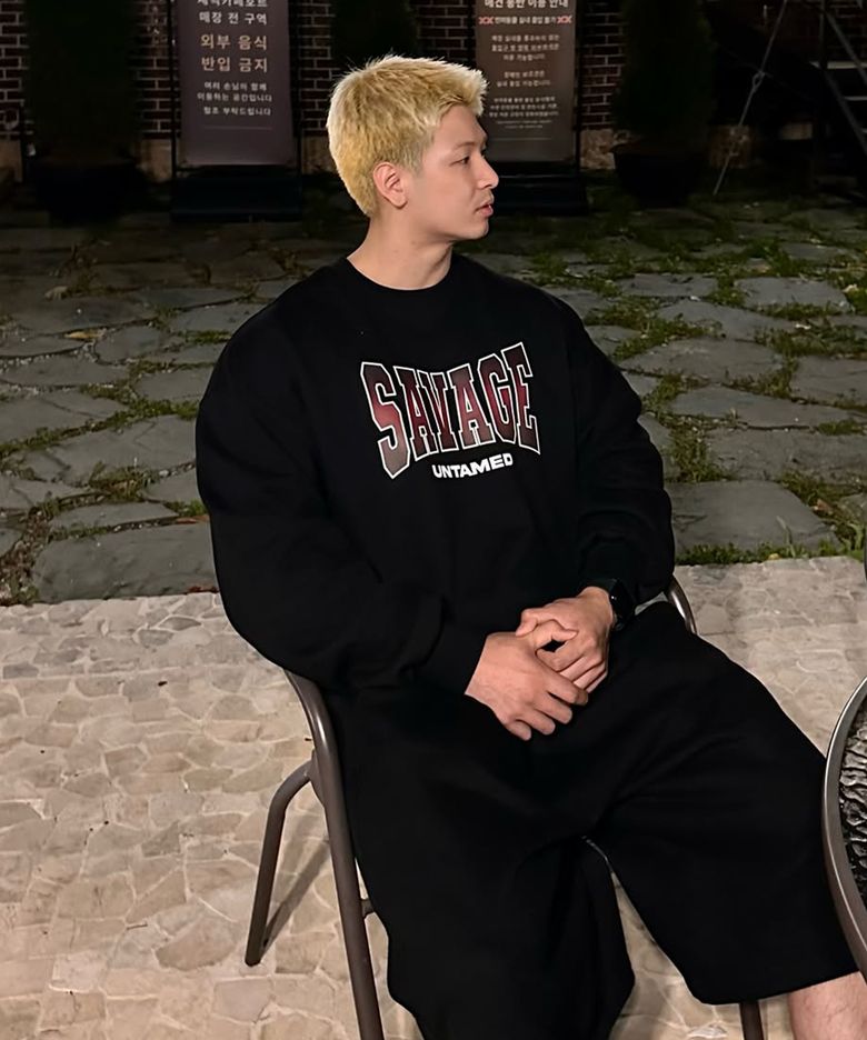 SAVAGE HEAVY SWEATSHIRT [BLACK]