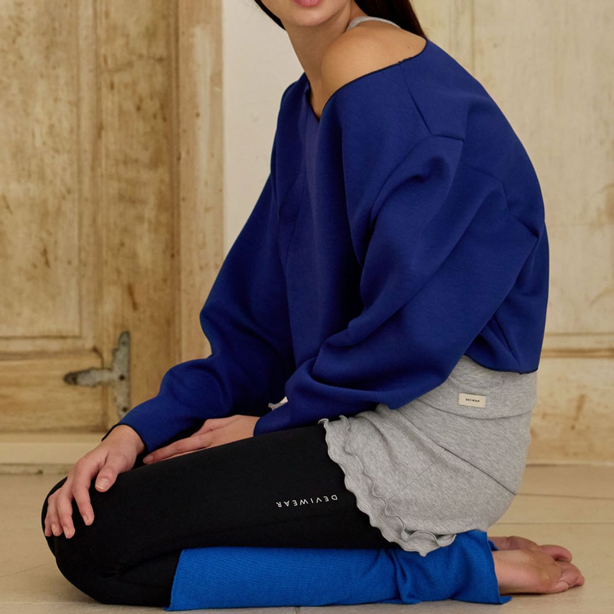 데비웨어(DEVIWEAR) 투슬릿 레그 워머 DEVI-S0011 (3colors)