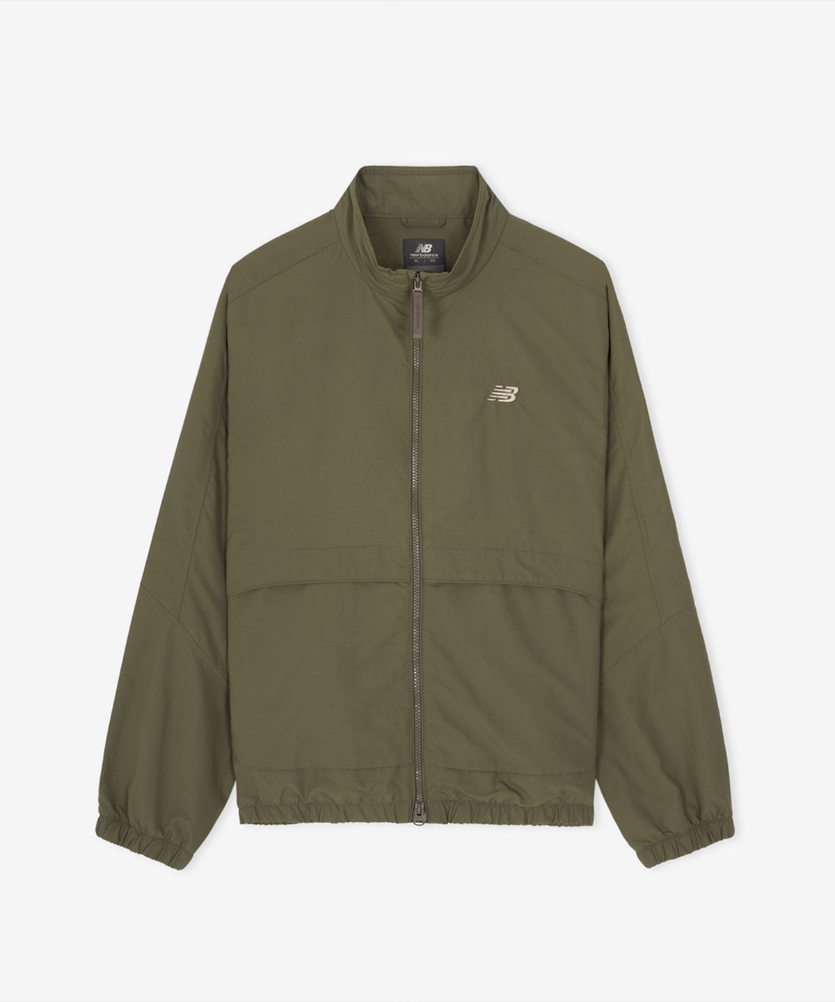 뉴발란스(NEW BALANCE) NBNAGCO303 / UNI 에센셜 스탠넥 우븐자켓 (D/KHAKI)