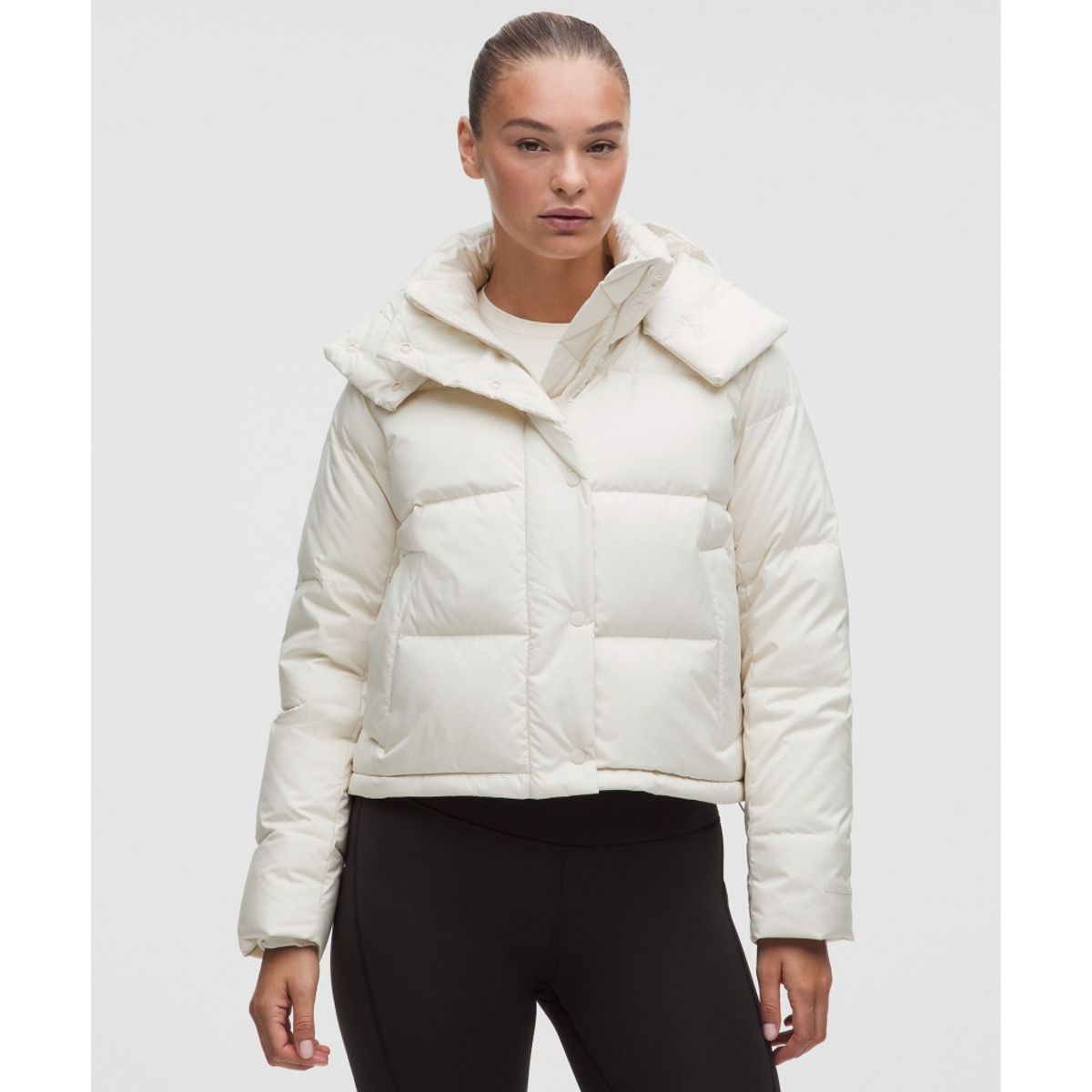 룰루레몬(LULULEMON) 원더 퍼프 크롭 재킷 *업데이트 핏  LTIV