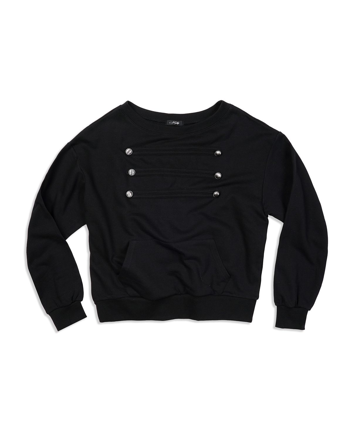 쿄이(KYOIII) NAPOLEON SWEAT DRESS(BLACK)
