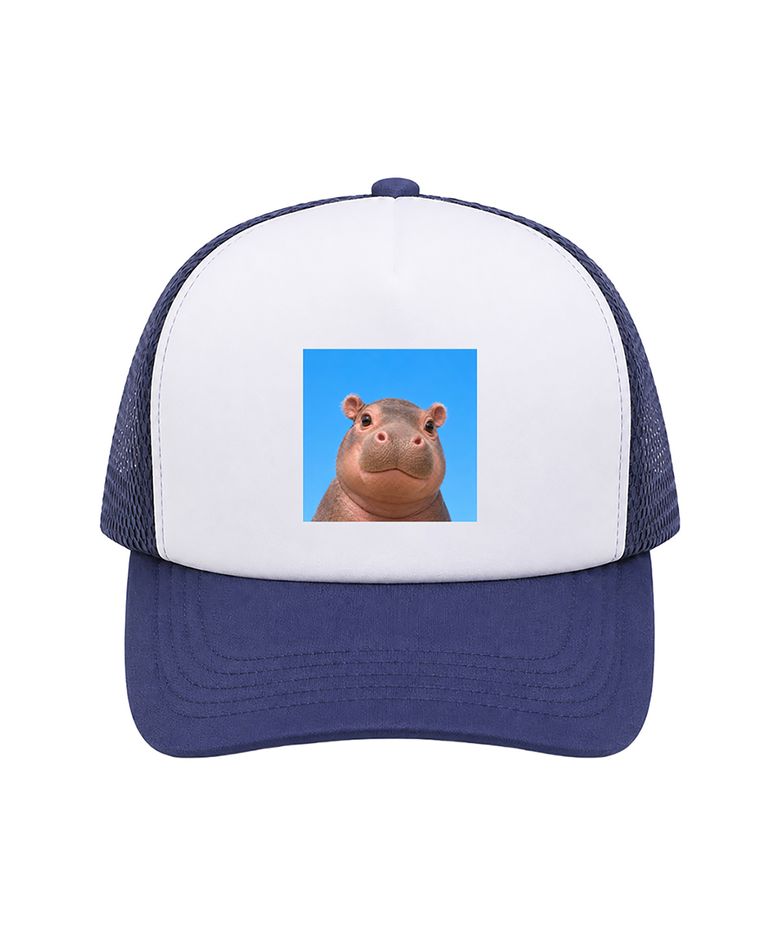 HIPPO TRUCKER CAP (2 COLOR)