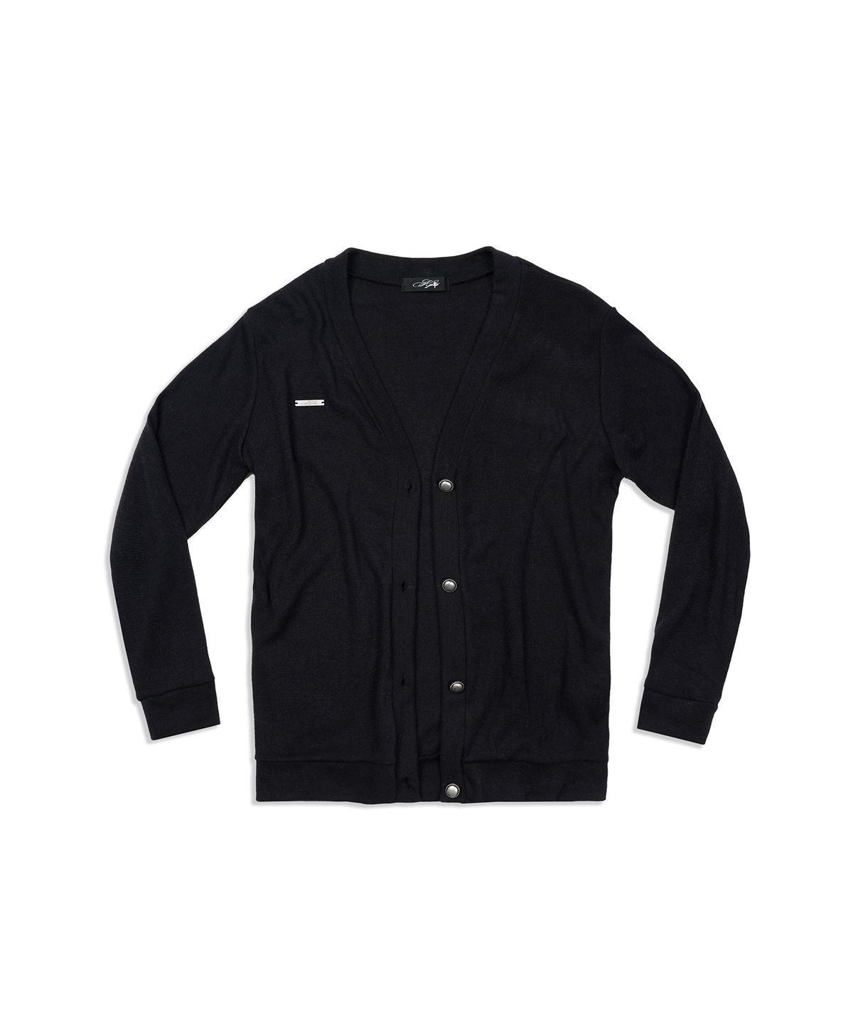 쿄이(KYOIII) GOTHIC BUTTON CARDIGAN (BLACK)