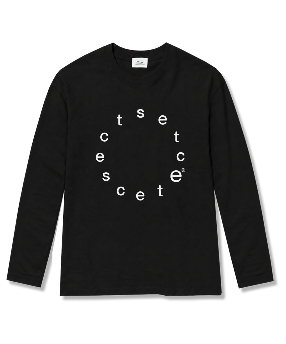 이지스티치(EASY STITCH) 써클리오 오버핏 롱슬리브 티셔츠 3COLOR