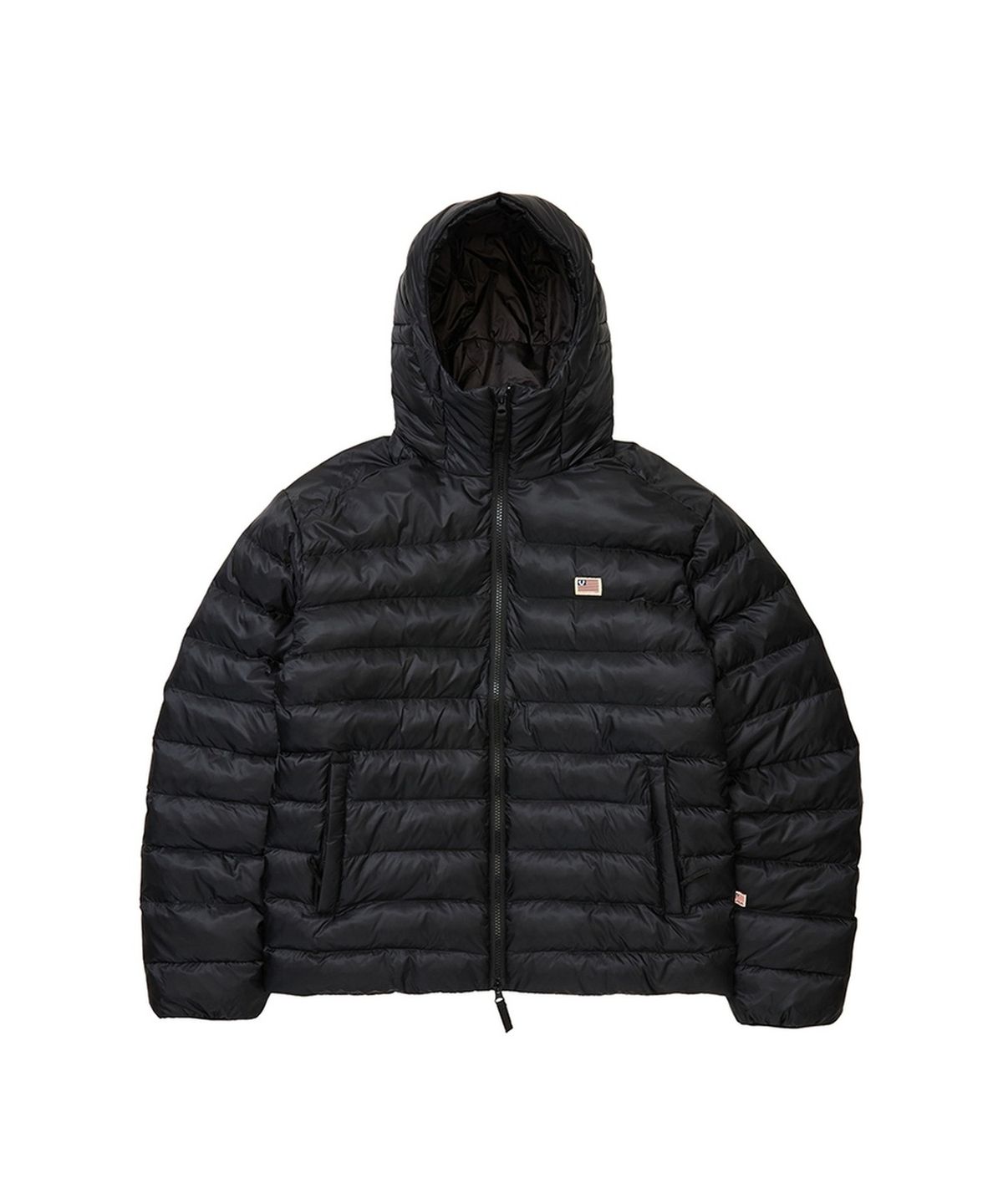 트루릴리젼(TRUERELIGION) Glorious Hooded Puffer - BLACK