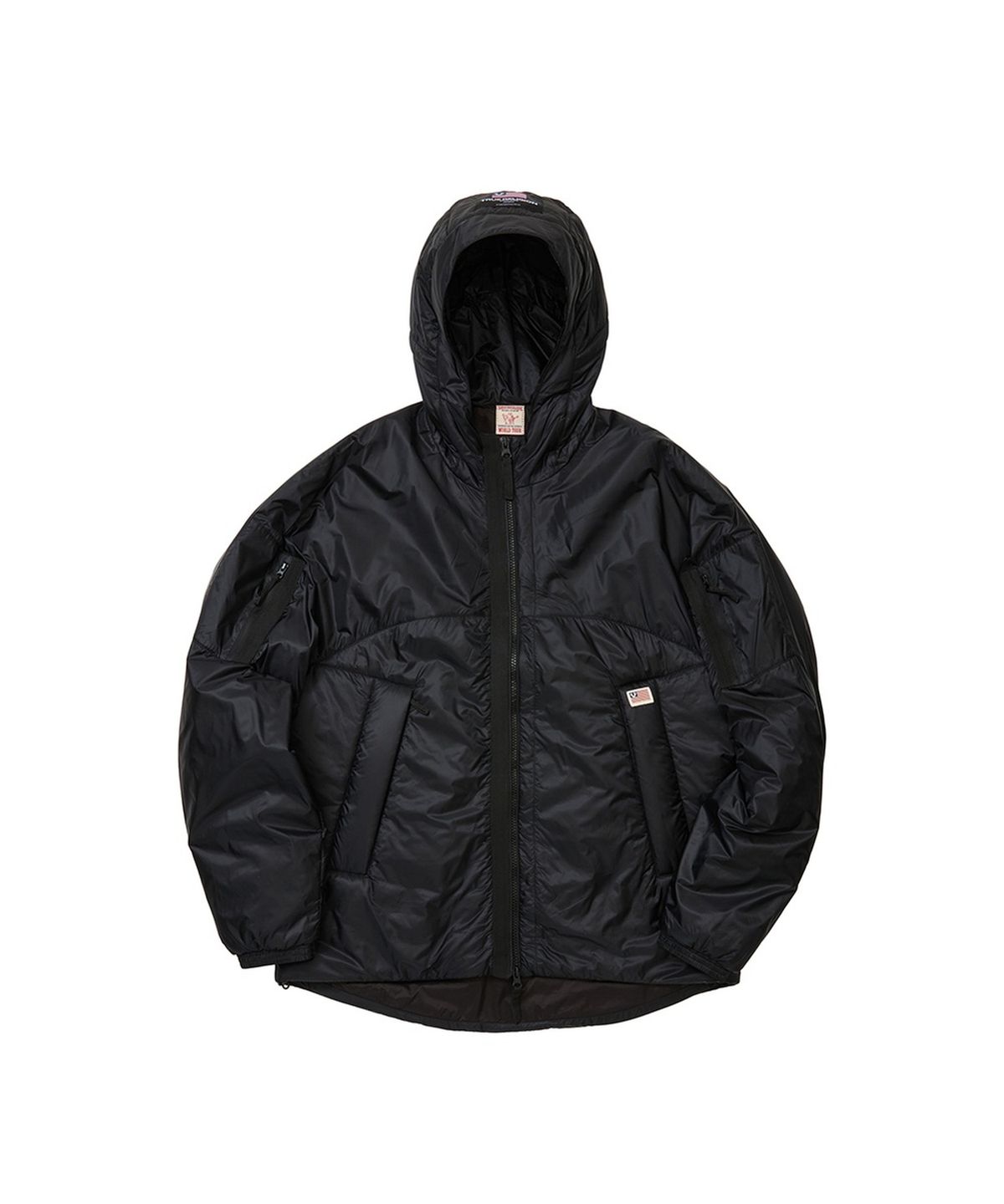 트루릴리젼(TRUERELIGION) Hybrid Shell Padded Jacket - BLACK
