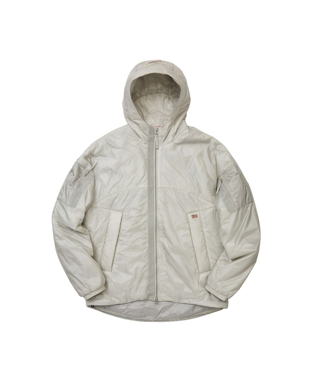 트루릴리젼(TRUERELIGION) Hybrid Shell Padded Jacket - GREY