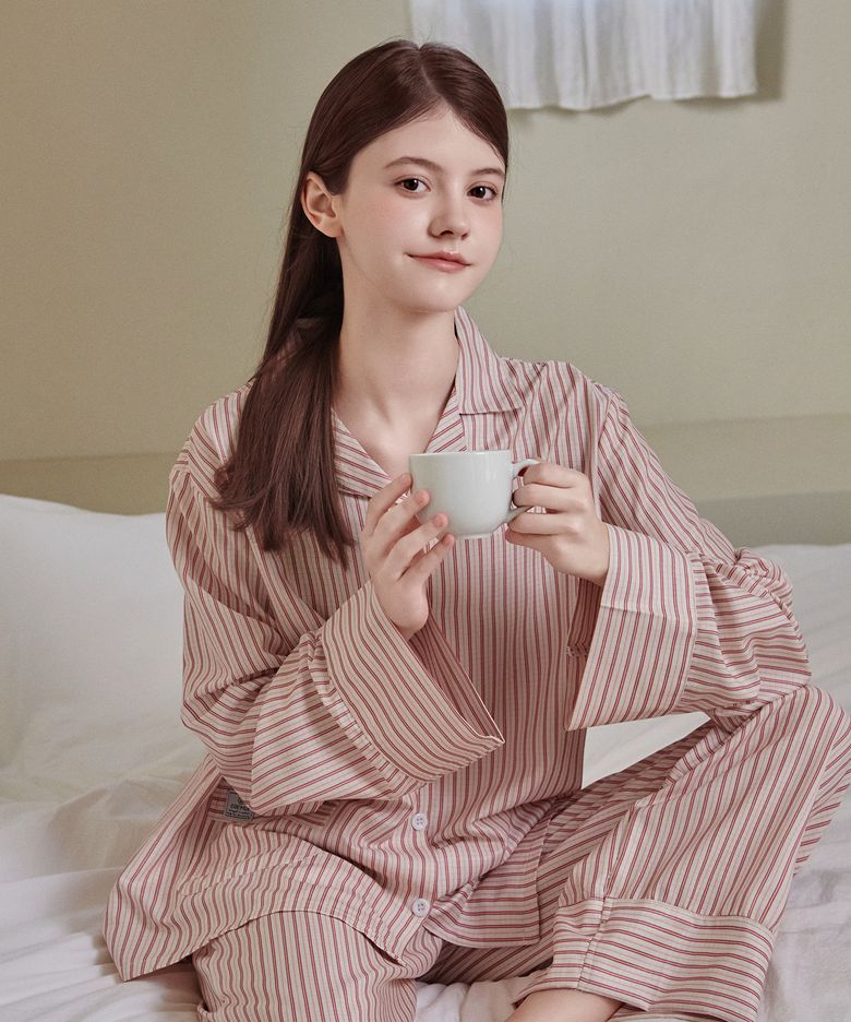 스피넬 긴팔 잠옷 세트