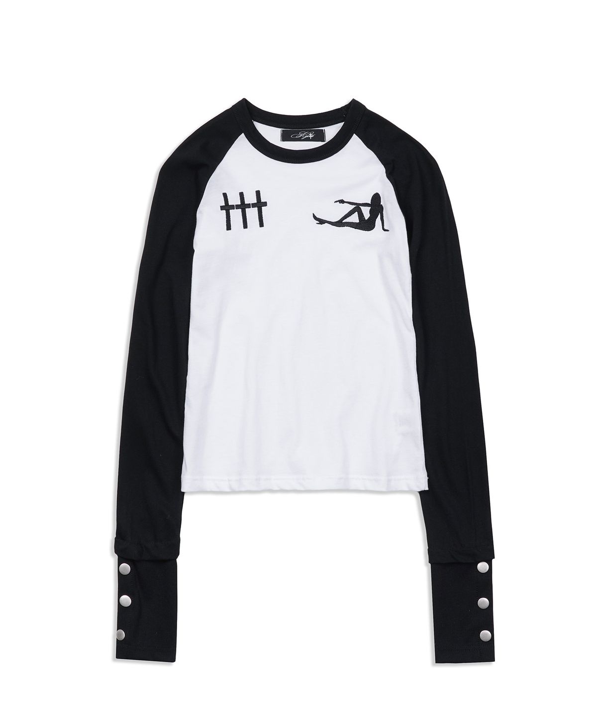 쿄이(KYOIII) TRIGGER GIRL RAGLAN TEE (Slim Fit)