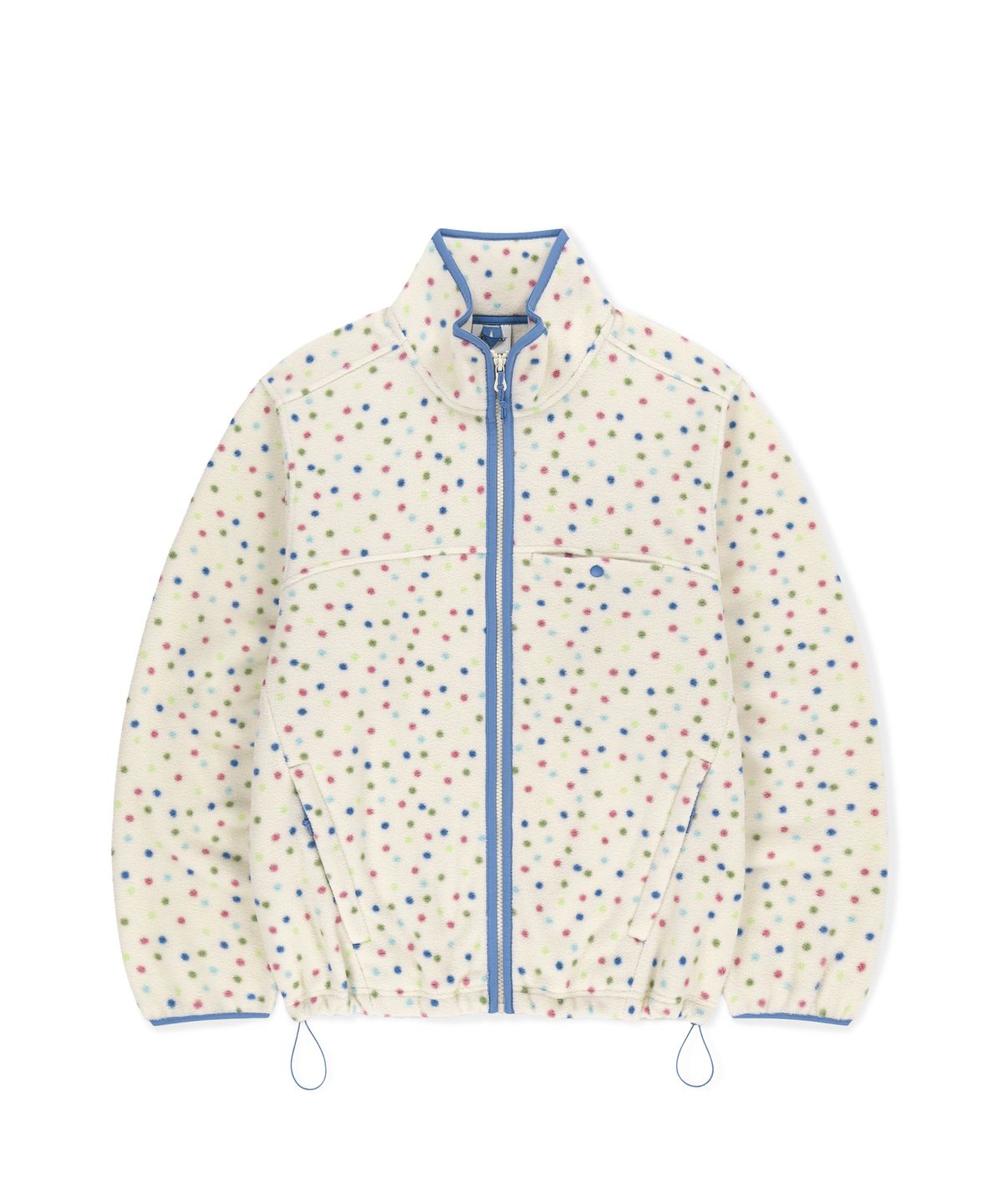 썬러브투어(SUNLOVETOUR) Phase Fleece Jacket Ivory Dot