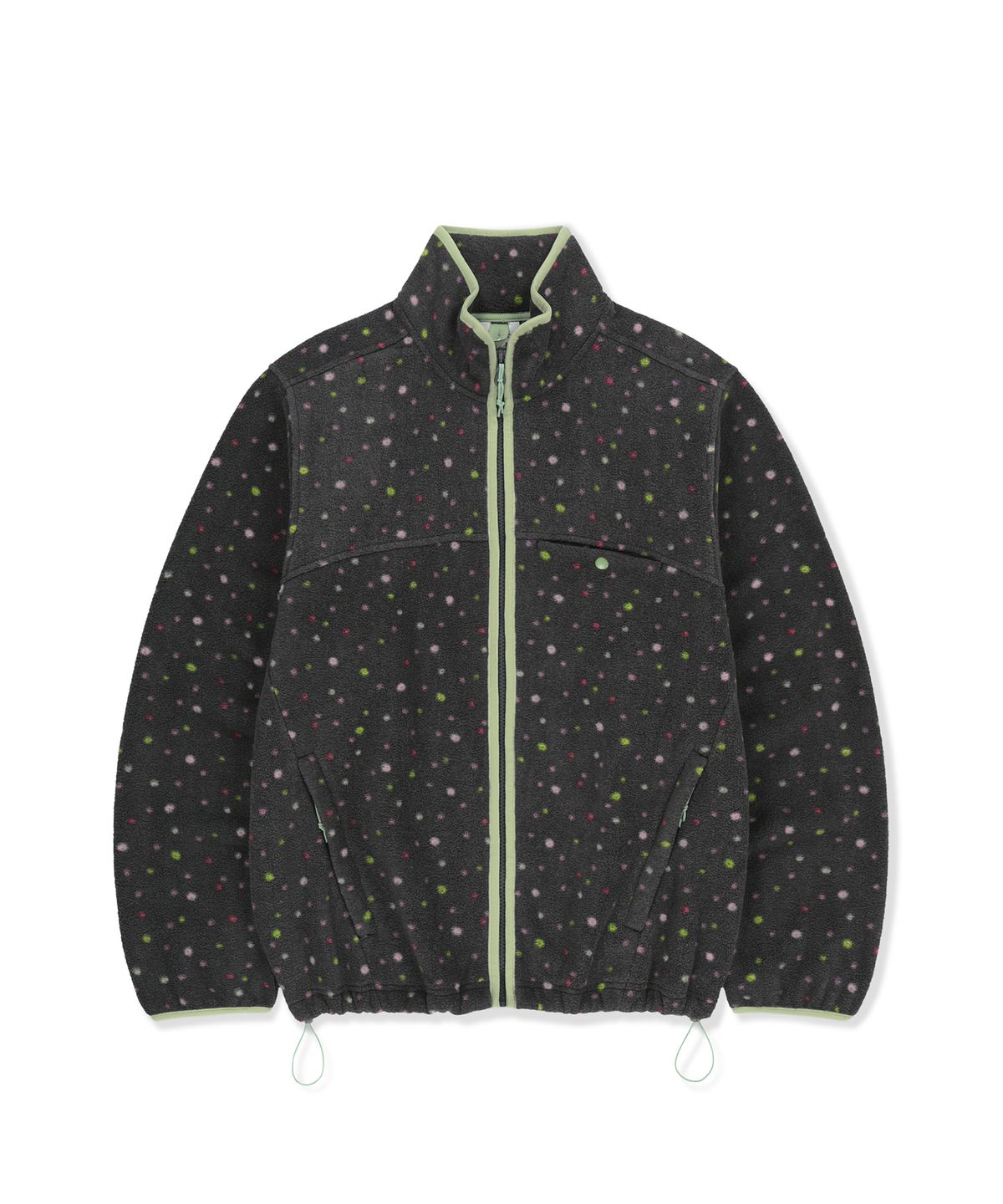 썬러브투어(SUNLOVETOUR) Phase Fleece Jacket Charcoal Dot