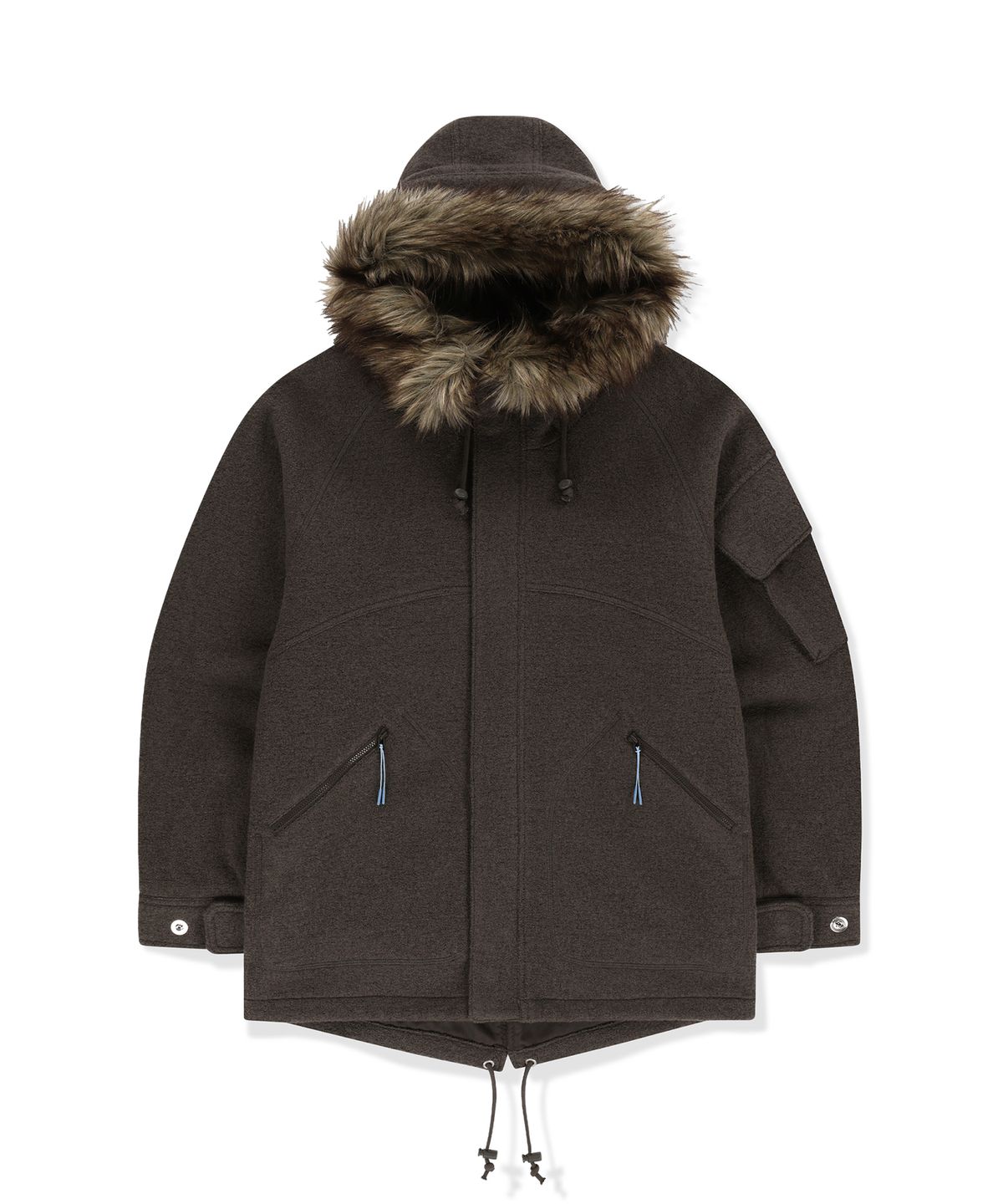썬러브투어(SUNLOVETOUR) Wool Field Parka Charcoal