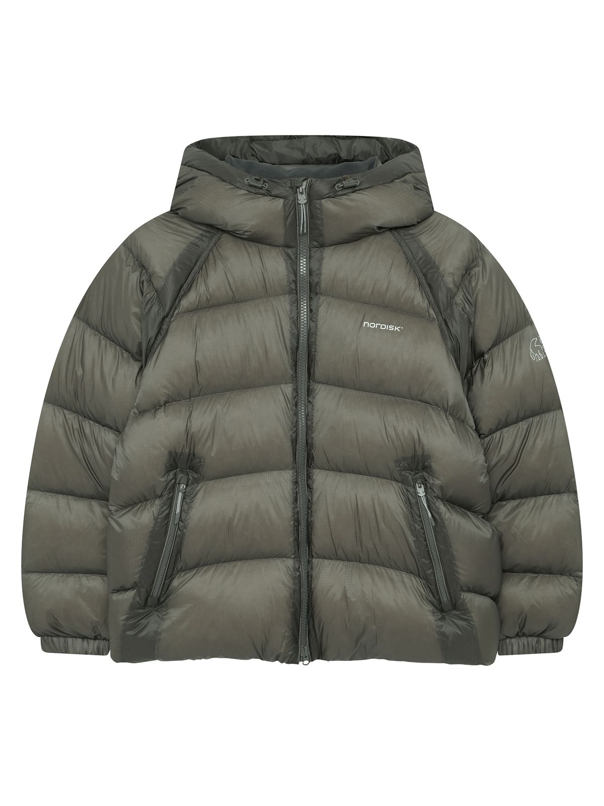 노르디스크(NORDISK) 로키 드라이 크리스탈다운 후디 점퍼 - U_URBAN KHAKI_OUW265724K