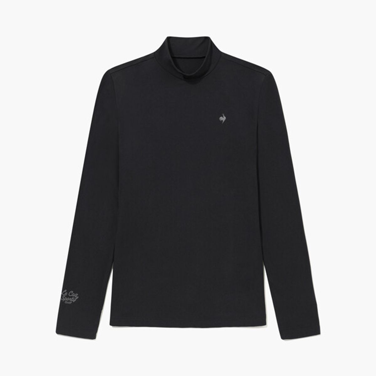 르꼬끄 골프(LECOQ GOLF) 여성 더 루스터 하이넥 베이스레이어 _BLCK GR322LIL91
