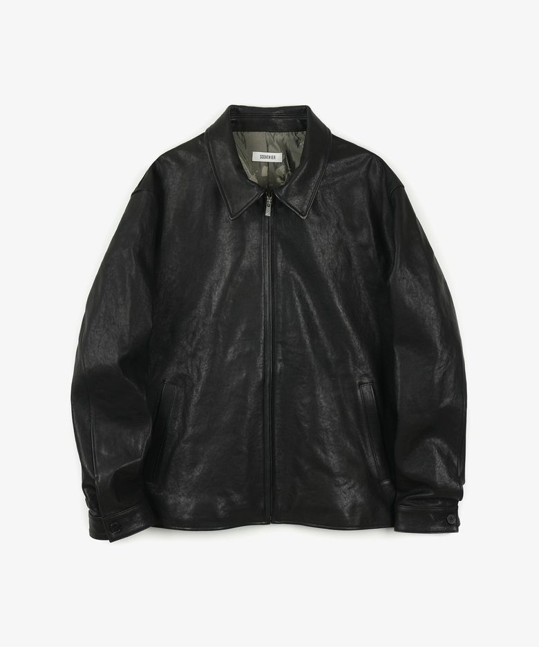 [KOIN SEOUL x SOUVENIER] Italy Lambskin Sports Jacket