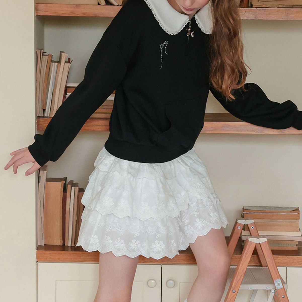 쎄무아듀(CEST MOIDEW) Cest_Embroidered cake skirt