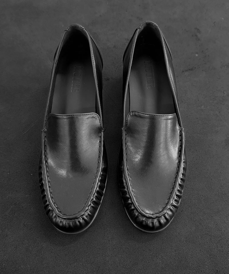 me1031 Stitch Moc Loafer pumps 스티치 모크 로퍼 펌프스 4cm
