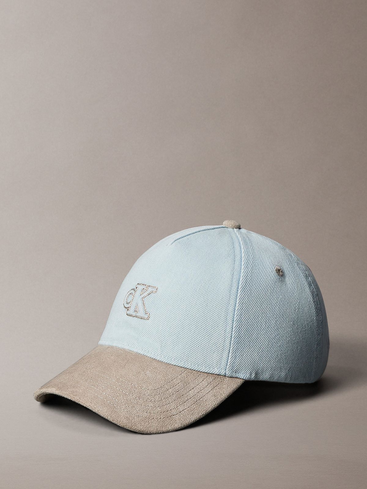 캘빈클라인 진(CALVIN KLEIN JEANS) 남녀공용 데님 & 코듀로이 모노그램 볼캡 4D5220G LHL