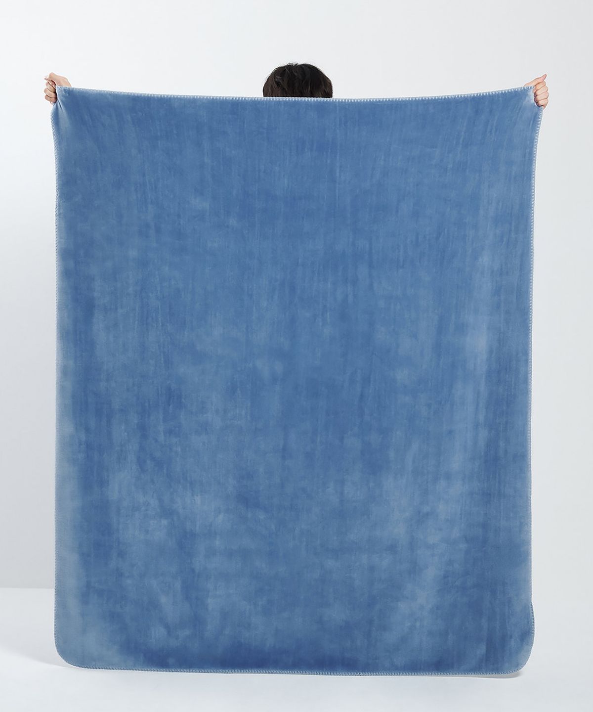 자주(JAJU) 밍크 플리스 고중량 블랭킷 140x170cm 블루