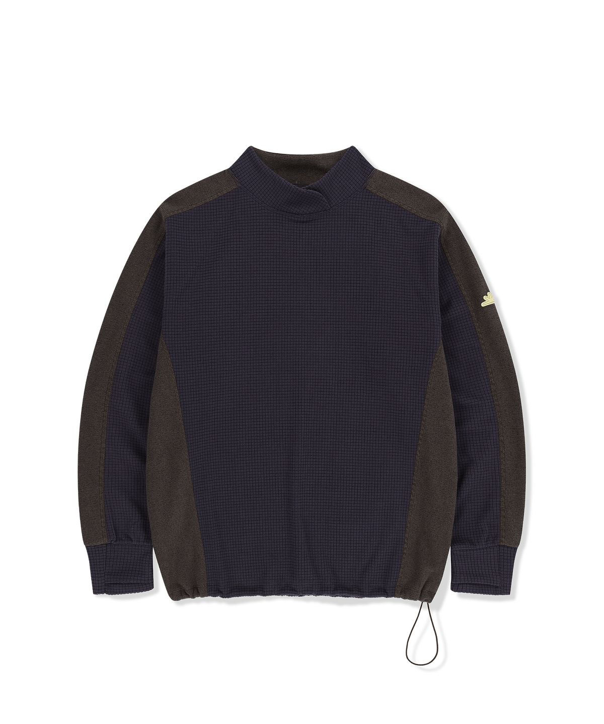 썬러브투어(SUNLOVETOUR) Grid Fleece Pullover Navy