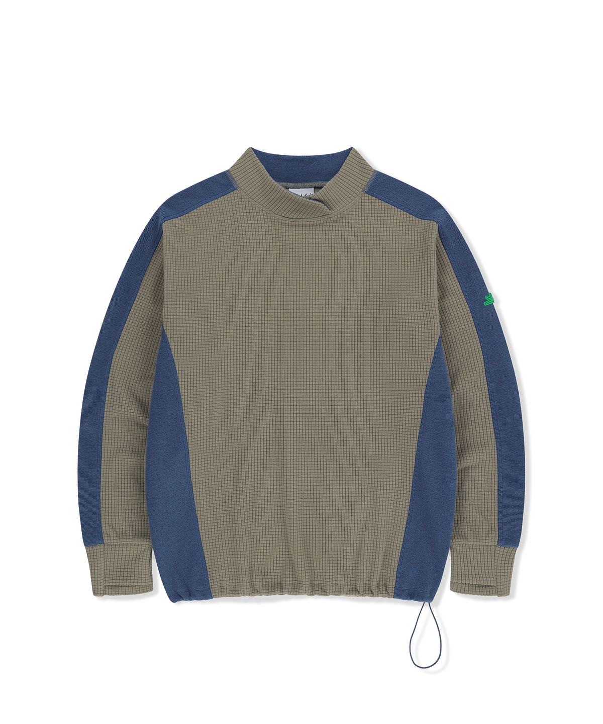 썬러브투어(SUNLOVETOUR) Grid Fleece Pullover Grey