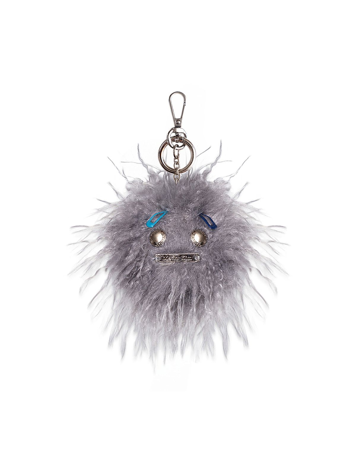 마뗑킴(MATIN KIM) ODDBALL FUR KEYRING IN GREY