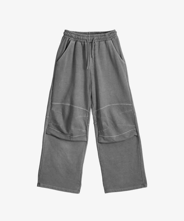 슬래커 와이드 스웻팬츠 (Light Grey)