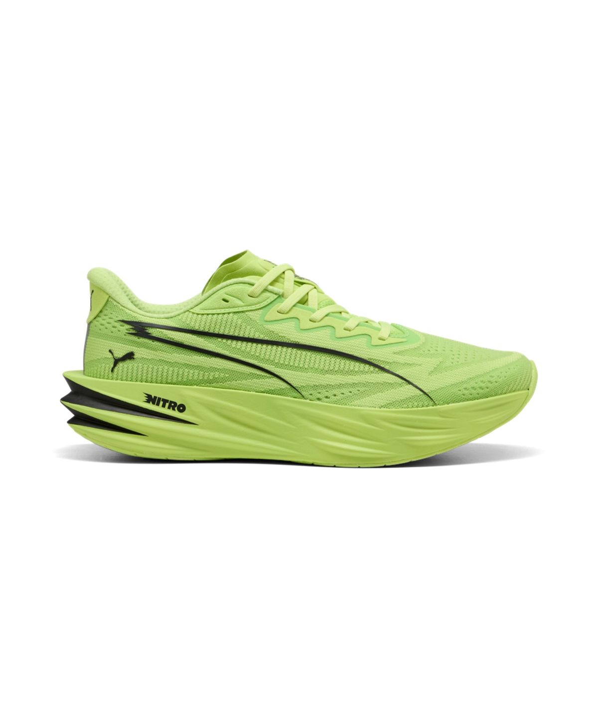 푸마(PUMA) 디비에이트 퓨어 나이트로 - 써니 라임:푸마 블랙 / 313904-13