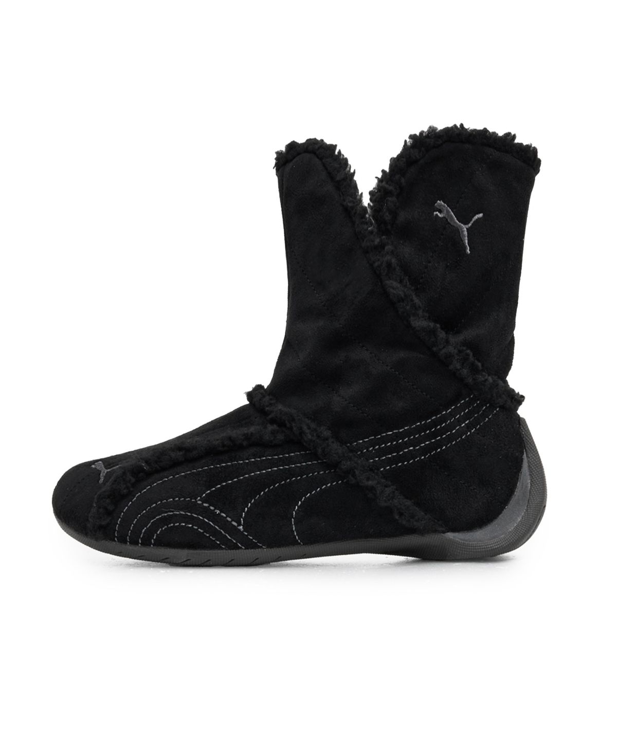 푸마(PUMA) 슬립캣 부츠 - 푸마 블랙:더스키 그레이 / 410744-02