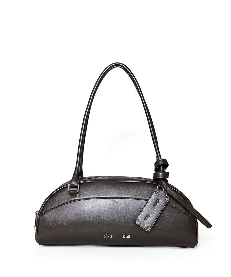 HALFMOON BOWLING BAG IN DARK KHAKI