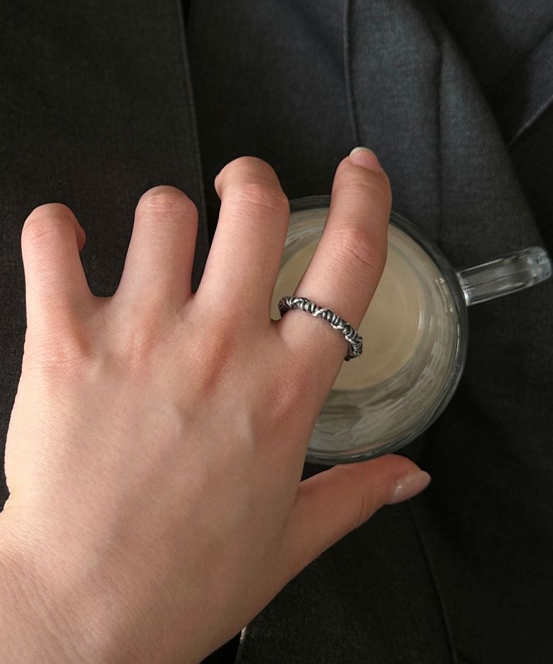 Letter Ring 2 레터링2 핸드메이드 소원반지