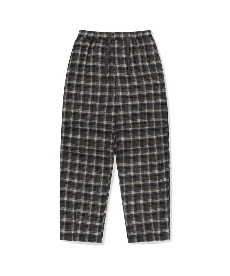 Plaid Swing Pants Grey