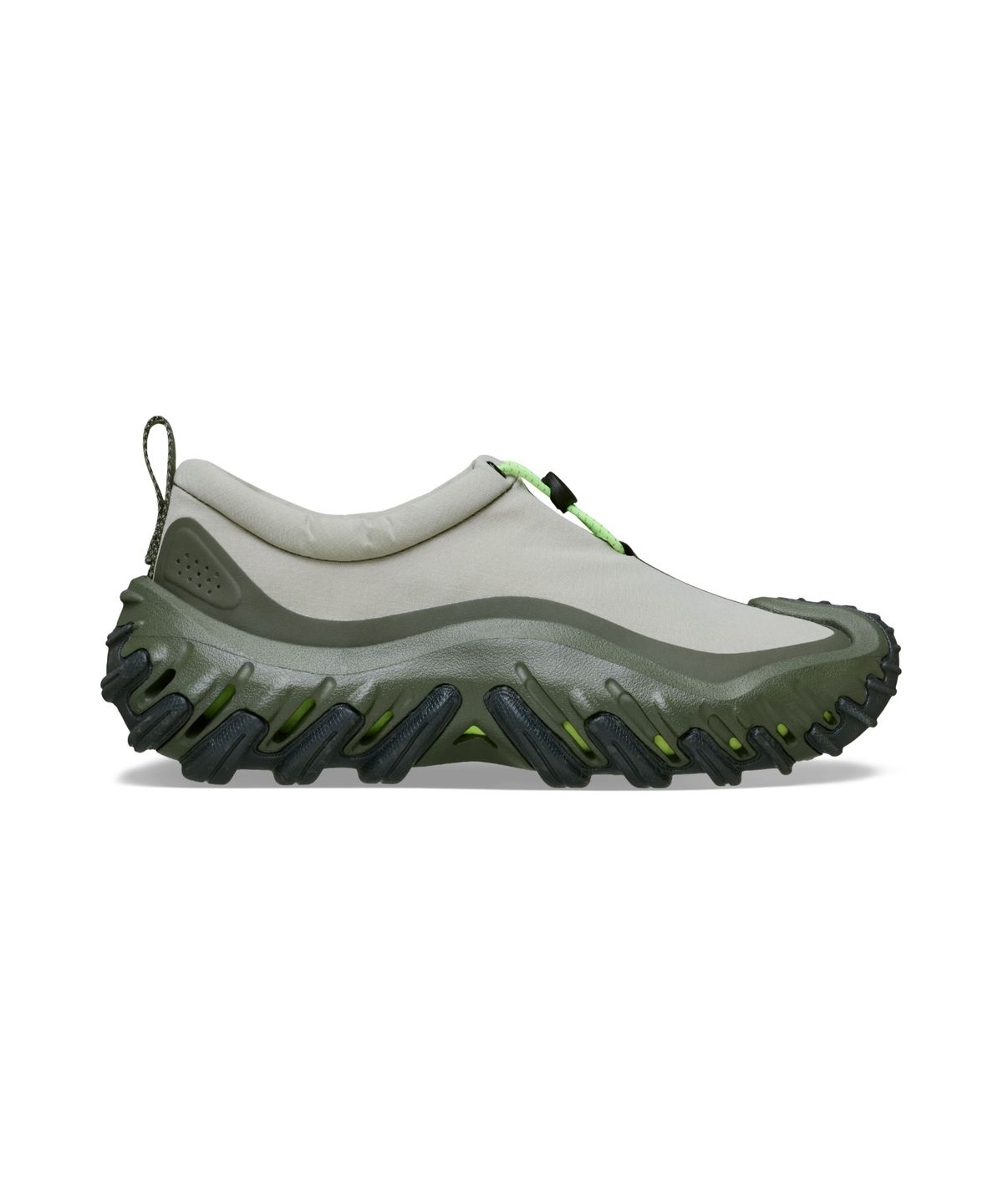 크록스(CROCS) 에코 엘리먼트 - 더스티 올리브:라임 버스트 / 213455-3DI