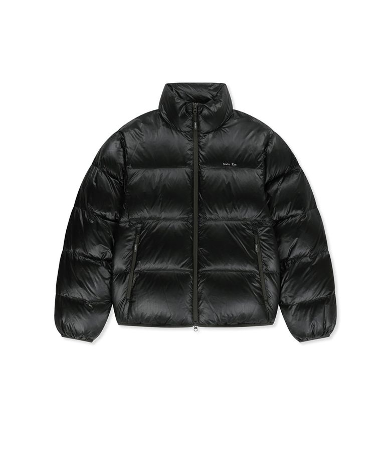 ICON LOGO DOWN JUMPER IN BLACK
